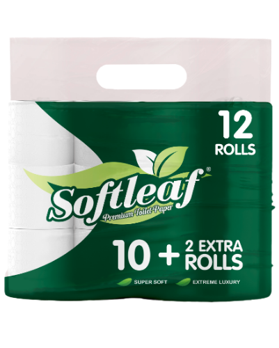 Softleaf Toilet Roll-12Pcs